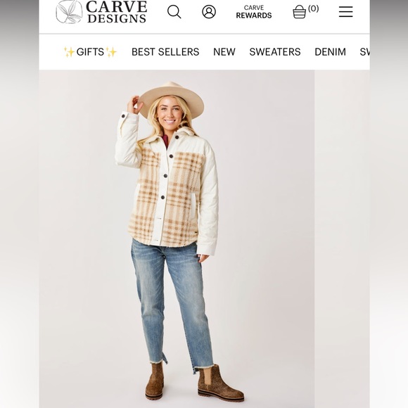 NWOT Vineyard Shacket ☕️ - Picture 3 of 8